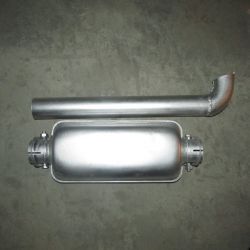 Глушитель в сборе X120 12A.02.200Y