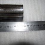Вал гидравлики подъемный D=42mm L=380mm Z=8/31 B160.55.103 Jinma 244, Jinma 264, Булат 264Е
