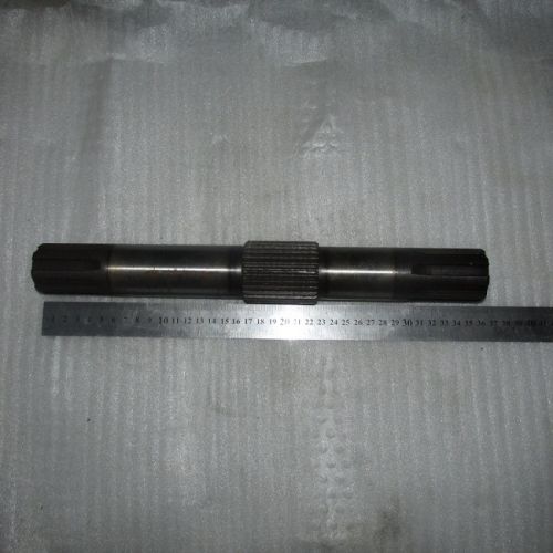 Вал гидравлики подъемный D=42mm L=380mm Z=8/31 B160.55.103 Jinma 244, Jinma 264, Булат 264Е