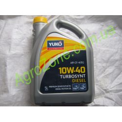 Масло моторне (олива) Юкойл 10W-40 TURBOSYNT дизель 5 л.