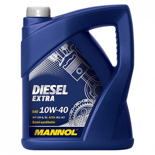 Масло моторне (олива) Mannol 10W-40 Diesel EXSTRA 5 л.