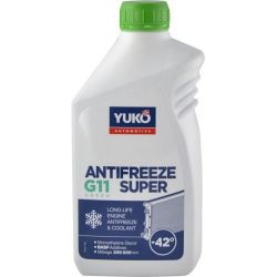 Рідина охолоджуюча антифриз YUKO G11 зелений 1л (латунь)