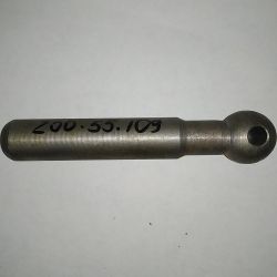 Шток поршня підйомника  ДФ240/244 D=25 d=10 L=160 яблучко 31