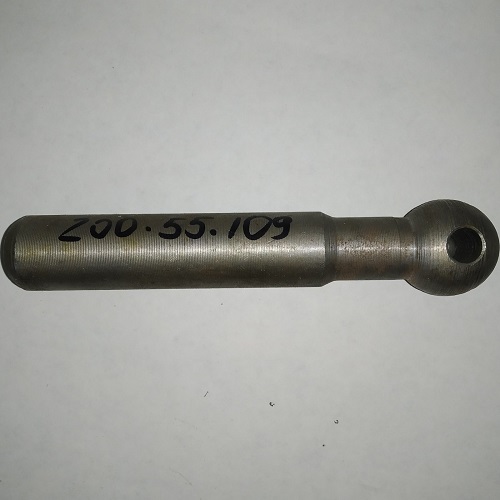 Шток поршня підйомника  ДФ240/244 D=25 d=10 L=160 яблучко 31