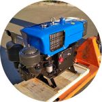 Двигун ZH1100 - Zubr (15 к.с) з електростартером