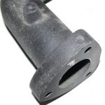 Коліно вихлопної труби 2*3 отвори JDM385