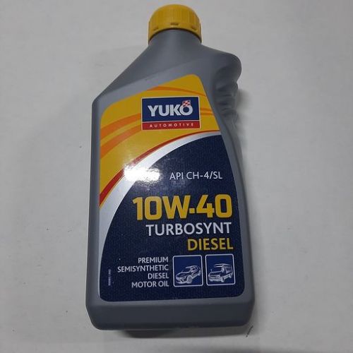 Масло моторне (олива) напівсинтетика YUKO 10W-40 TURBOSYNT 1л