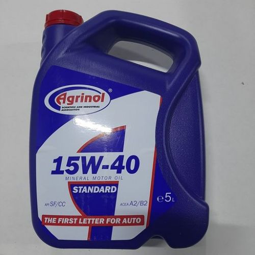 Масло моторне (олива) мінеральне Agrinol 15W-40  5 л