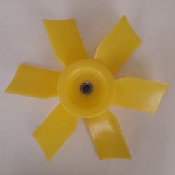 Вентилятор радіатора крильчатка КМ130/138 під шпонку (6 пелюсток)
