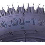 Шина 4,00-12 кубики + камера