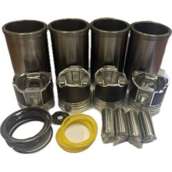 Ремкомплект двигуна поршнева 4L100BT/КМ496 (DW504/Кентавр504)