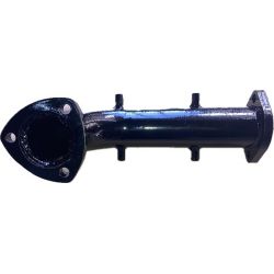 Коліно вихлопної труби 2*3 отвори  Y385 DW244 30 см.