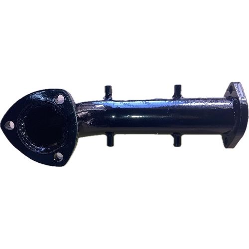 Коліно вихлопної труби 2*3 отвори  Y385 DW244 30 см.